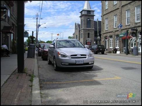 Hyundai Accent 2007 (Photo: Michel Deslauriers, Auto123.com)
