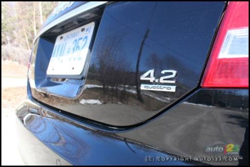 2006 Audi A6 4.2 (Photo: Justin Pritchard, Auto123.com)