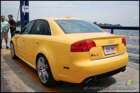Audi RS 4 2007 (Photo: Amyot Bachand, Auto123.com)