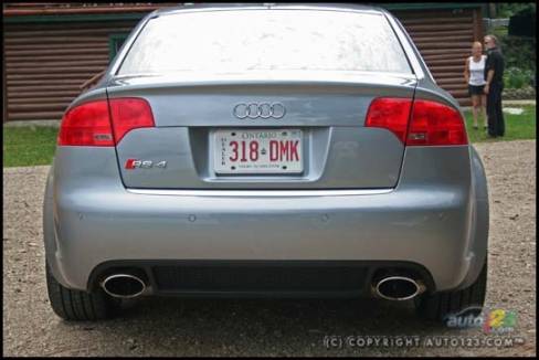 Audi RS 4 2007 (Photo: Amyot Bachand, Auto123.com)