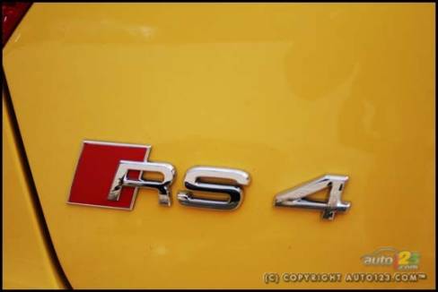 Audi RS 4 2007 (Photo: Amyot Bachand, Auto123.com)
