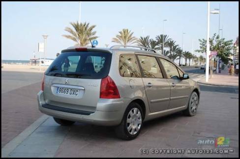 Peugeot 307 SW 1.6hdi 2006 (Photo: Amyot Bachand, Auto123.com)