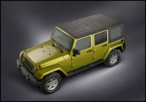 Jeep Wrangler Unlimited 2007 (Photo: DaimlerChrysler)