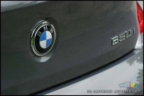 BMW 650i 2006 (Photo: Philippe Champoux, Auto123.com)