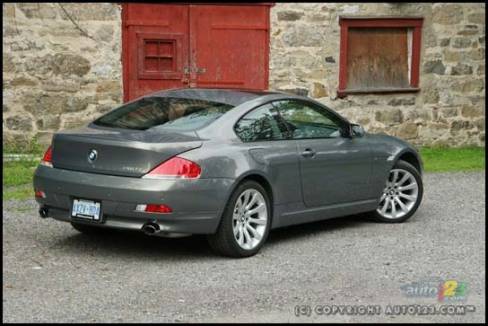 BMW 650i 2006 (Photo: Philippe Champoux, Auto123.com)