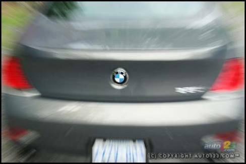 BMW 650i 2006 (Photo: Philippe Champoux, Auto123.com)