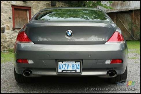 BMW 650i 2006 (Photo: Philippe Champoux, Auto123.com)