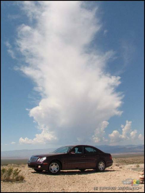 Mercedes-Benz E320 Bluetec 2007 (Photo: Mathieu St-Pierre, Auto123.com)