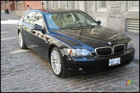 2006 BMW 750Li (Photo: Philippe Champoux, Auto123.com)