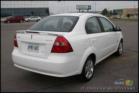 Pontiac Wave 2007 (Photo: Amyot Bachand, Auto123.com)
