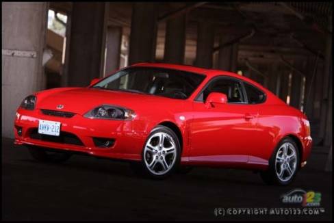 2006 Hyundai Tiburon Tuscani (Photo: Philippe Champoux, Auto123.com)