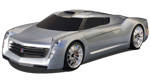 GM designers, napkins, bio-diesel turbines, Jay Leno, come together for a wicked ride