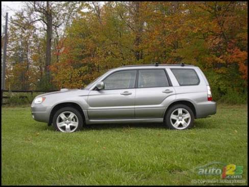 2007 Subaru Forester 2.5 XT (Photo: Kevin Corrigan, Auto123.com)