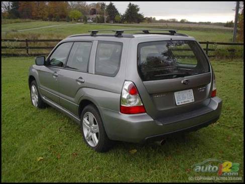 2007 Subaru Forester 2.5 XT (Photo: Kevin Corrigan, Auto123.com)