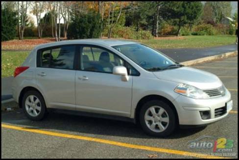 2007 Nissan Versa (Photo: Kevin Corrigan, Auto123.com)