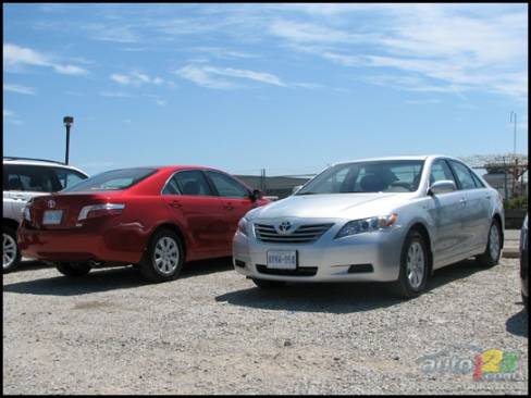 Toyota Camry hybride 2007 (Photo: Michel Deslauriers, Auto123.com)