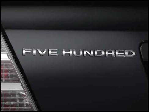 2008 Ford Five Hundred (Photo: Ford)