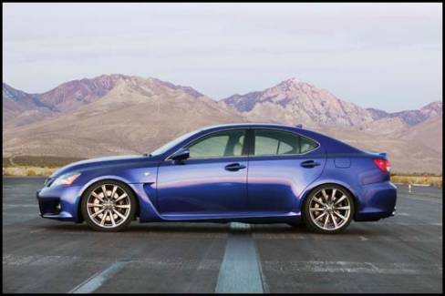 2008 Lexus IS-F (Photo: Toyota)