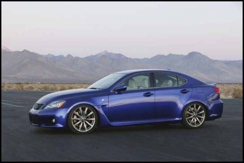 2008 Lexus IS-F (Photo: Toyota)
