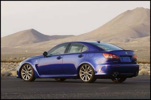 2008 Lexus IS-F (Photo: Toyota)