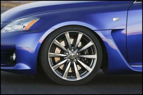 2008 Lexus IS-F (Photo: Toyota)