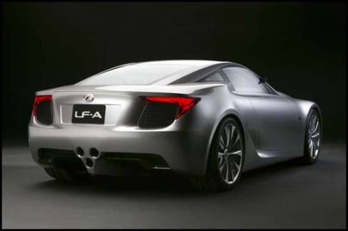 Lexus LF-A Concept (Photo: Toyota)