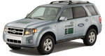 The first Ford E85 Escape Hybrids hit the road
