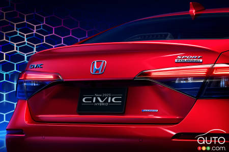 Honda Civic 2025 rouge