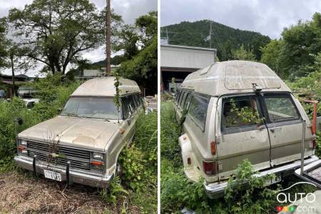 Le Chevrolet Suburban 1983