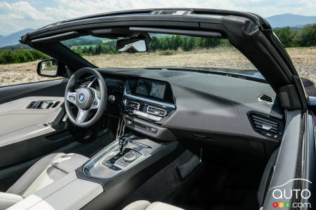 Steering wheel of 2023 BMW Z4 M40i