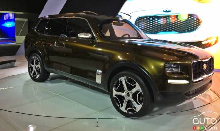 Prototype Kia Telluride