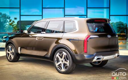 Prototype Kia Telluride