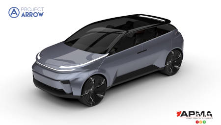 L'étude de design du Project Arrow