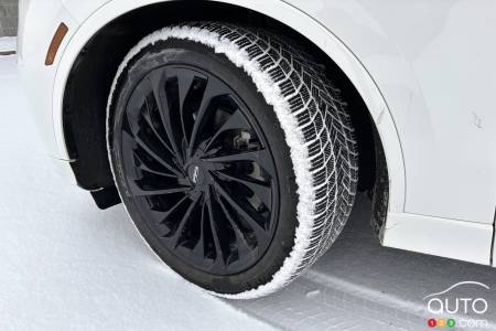 We drove on Michelin X-Ice Snow tires with several products last winter, including this Lincoln Corsair.