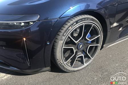 The Porsches were fitted with the new Michelin Pilot Sport 4 EV performance tires.