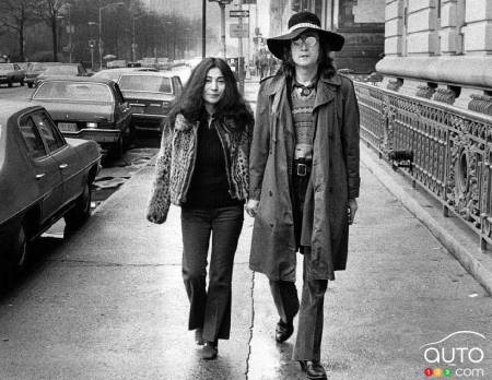 Deux des plus célèbres new-yorkais d'adoption, en 1973