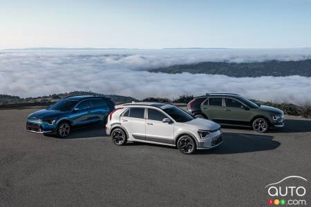 The 2023 Kia Niro lineup