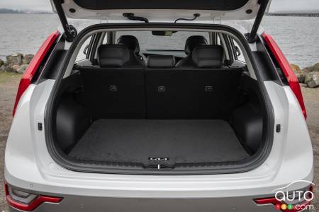 Trunk of the 2023 Kia Niro EV