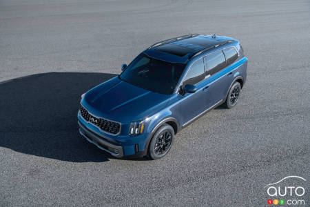 Kia Telluride 2023 X-Pro, de haut