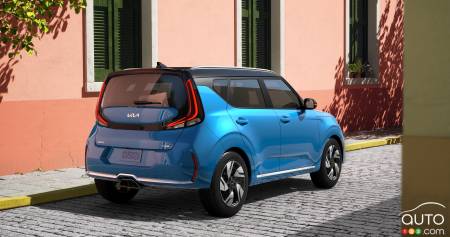 Kia Soul 2023, trois quarts arrière