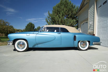Tucker 48 convertible, profile