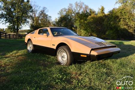 1975 Bricklin SV-1, three-quarters front