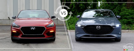 Hyundai Elantra GT N-Line 2019 / Mazda3 Sport 2019