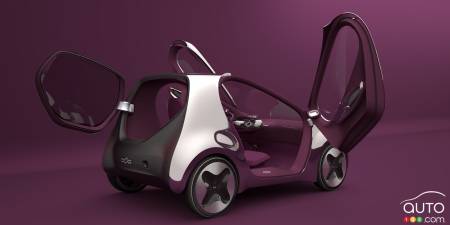 Kia Pop concept, 2010, three-quarters rear