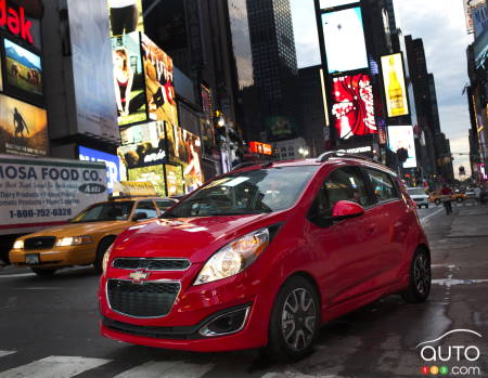 The 2015 Chevrolet Spark