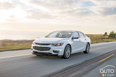 La Chevrolet Malibu 2016