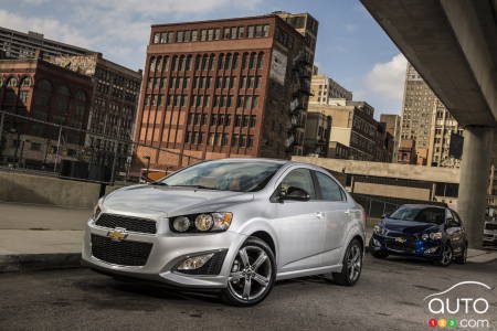 La Chevrolet Sonic 2016