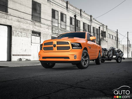 Ram 1500 Sport Orange 2017