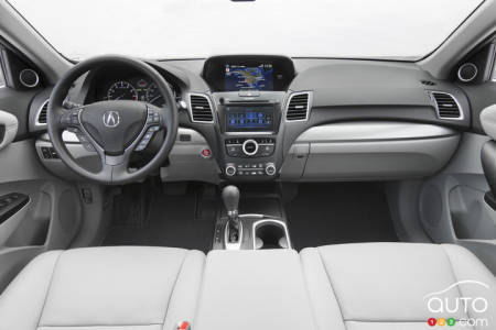 Tableau de bord de l'Acura RDX 2017