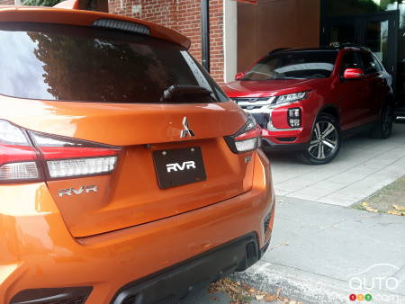 Mitsubishi RVR 2020, rouget et orange